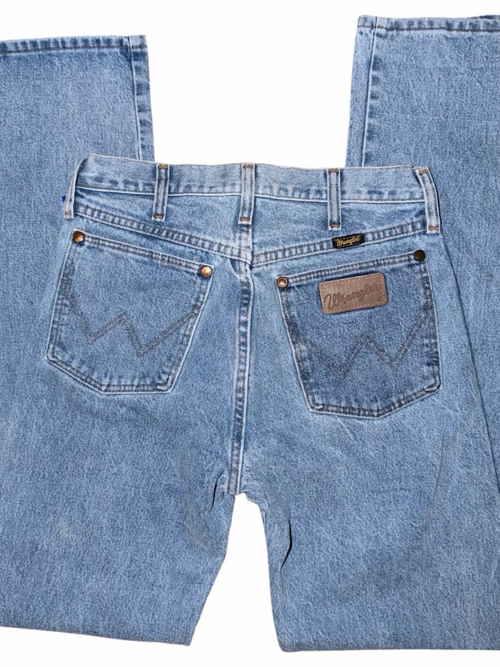 Wrangler Light Blue Straight Leg Jeans